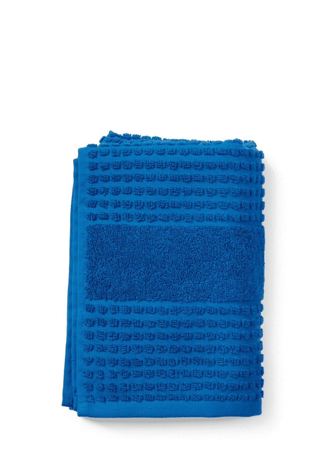 Juna - Check Håndklæde 50x100 cm blå