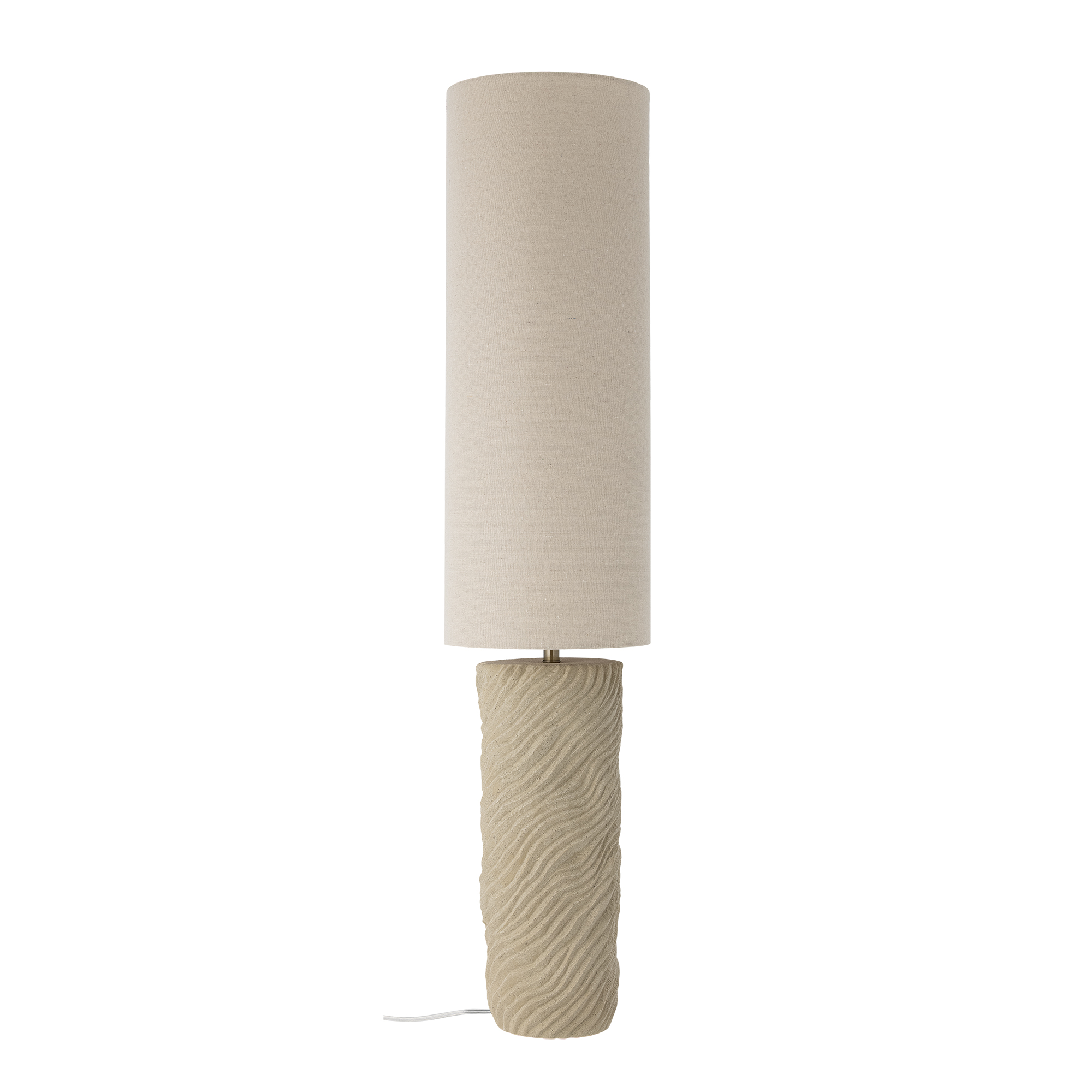 Bloomingville - Payah Gulvlampe, Natur, Stentøj, D24xH110 cm