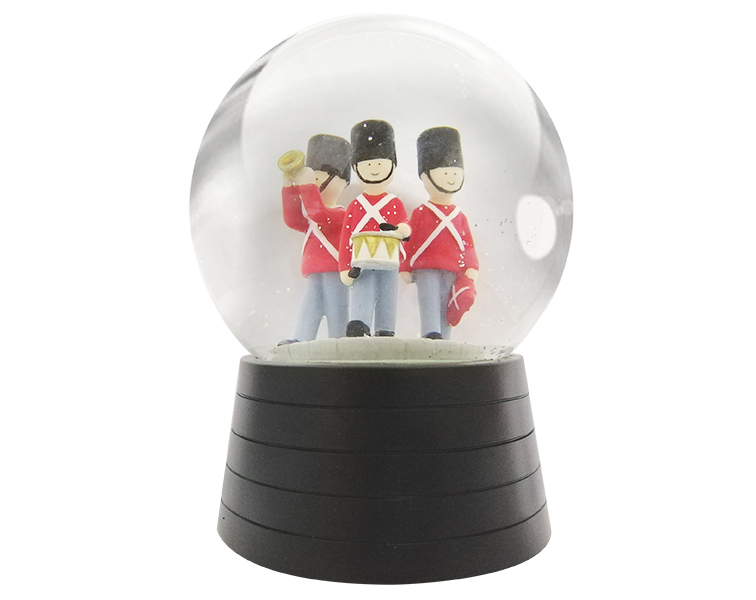 Snekugle med musik "De 3 små soldater" Snekugle med musik "De 3 små soldater"