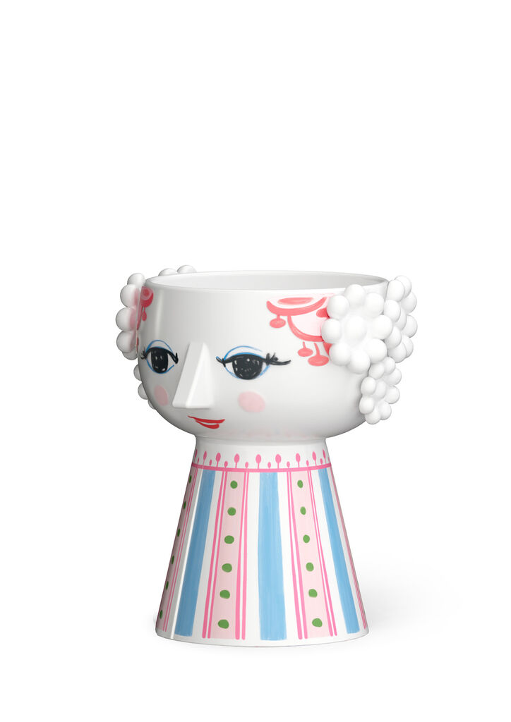 Eva Lysestage H9.5 cm pink Eva Lysestage H9.5 cm pink
