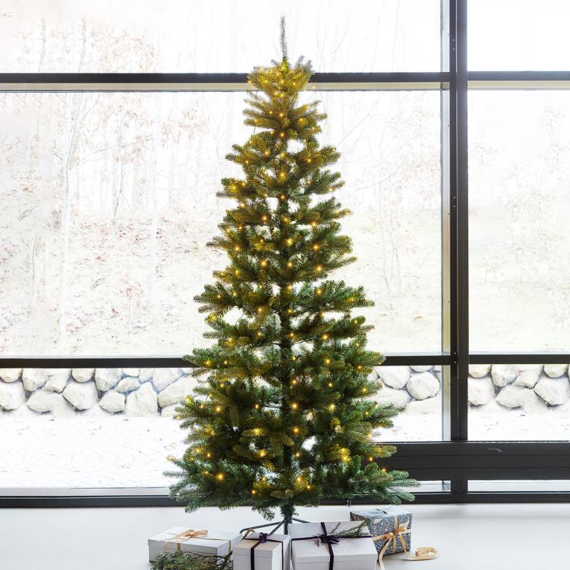 Sirius - Elton Juletræ 312 LED, 240 cm, Grøn billede