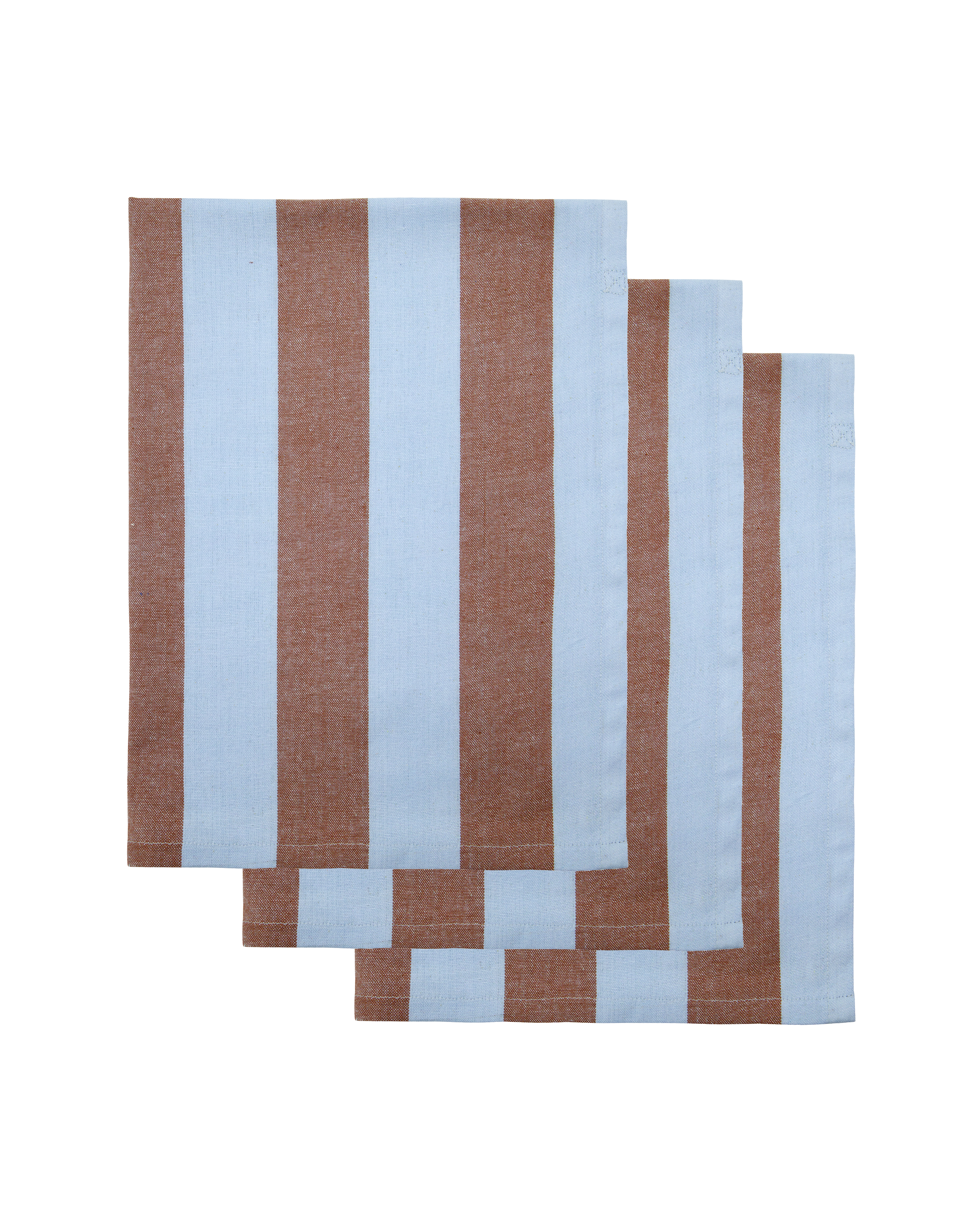 House Doctor - Viskestykker, Cook, Lyseblå, Brun