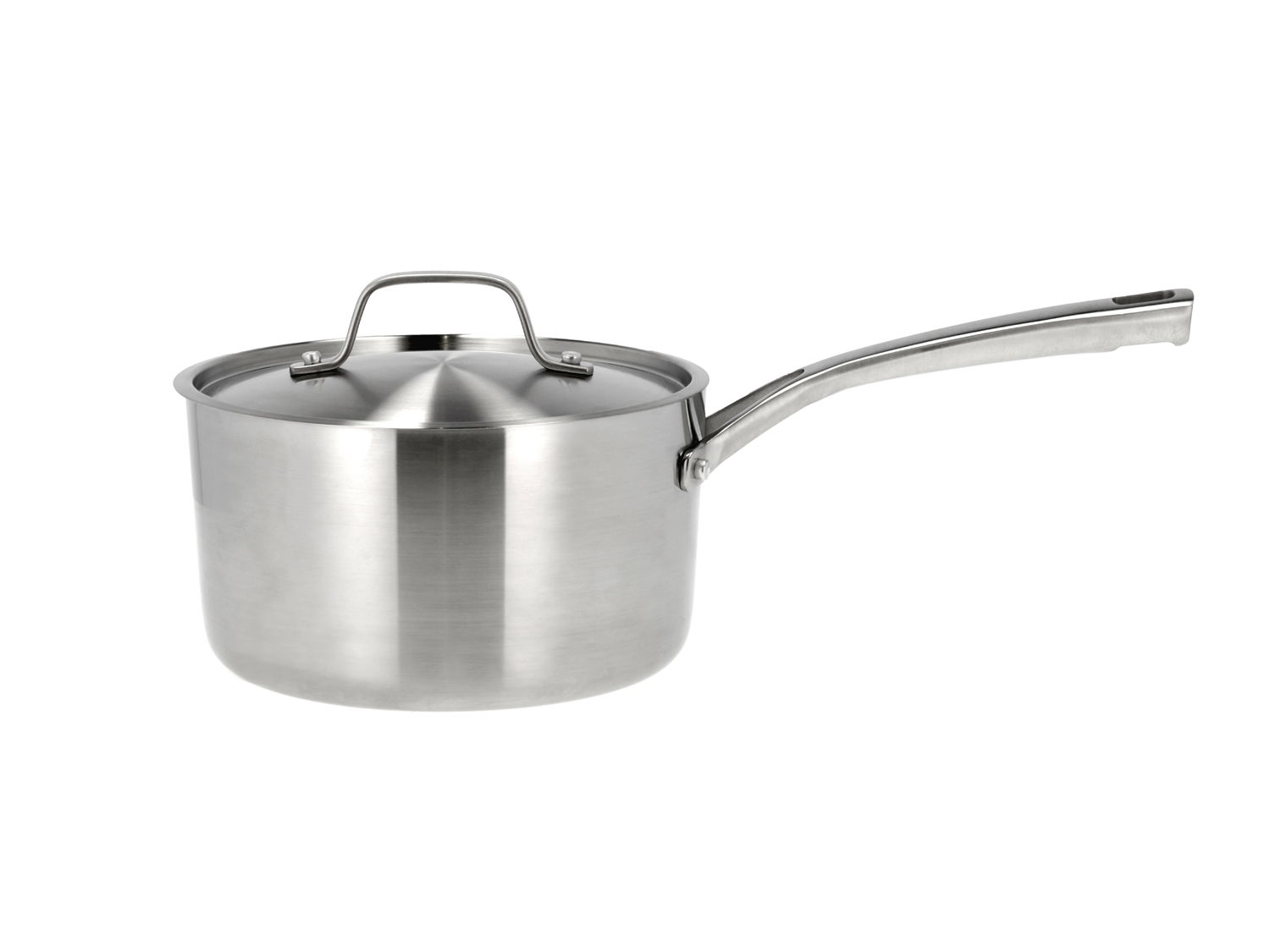 Pillivuyt - Kasserolle med låg Divette 3,3 liter 20 cm Silver metallic R