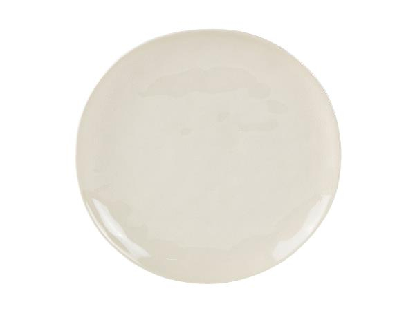 Villa Collection Tallerken Dia. 21 x 2 cm Offwhite*