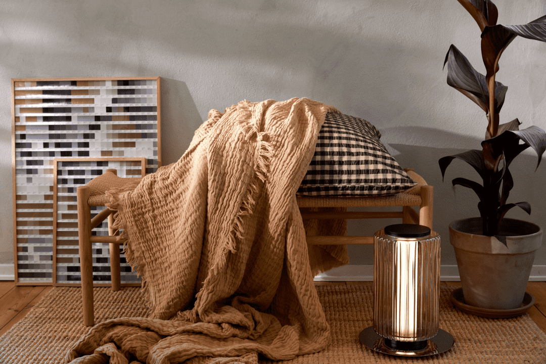 Reloved Sengetæppe 240 x 190 cm sand