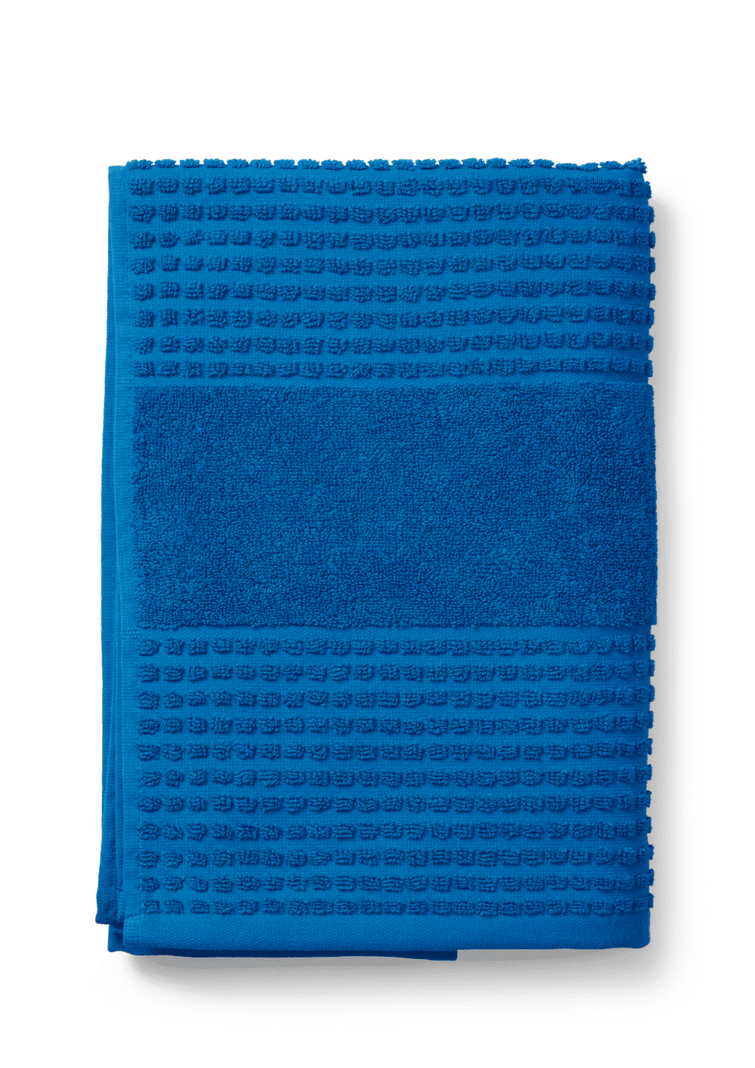 Juna - Check Håndklæde 70x140 cm blå