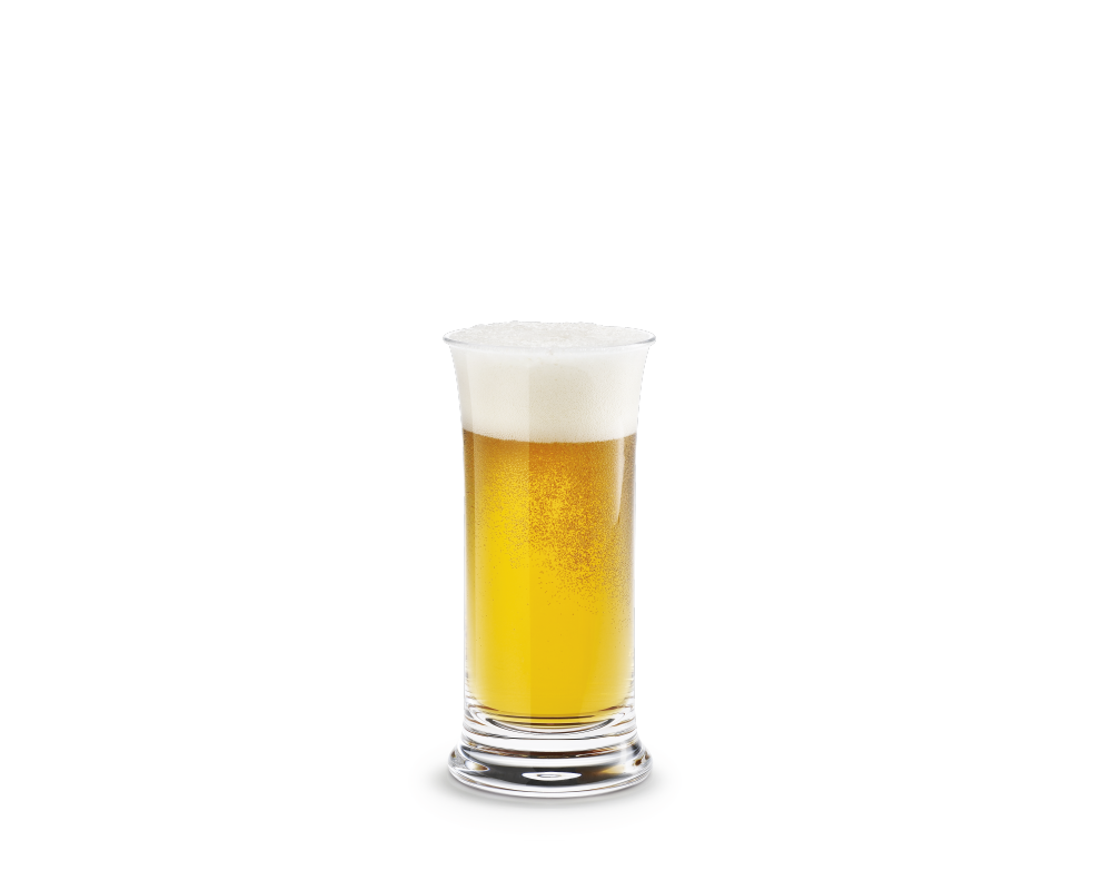 Holmegaard - No. 5 Ølglas, klar, 30 cl