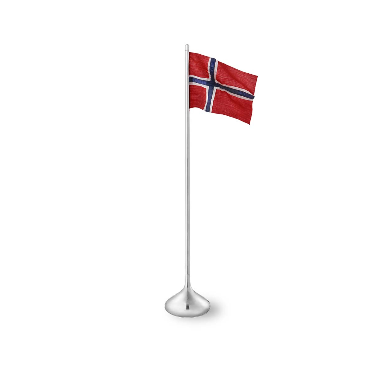 Rosendahl - Bordflag norsk H35 sølvfarvet billede