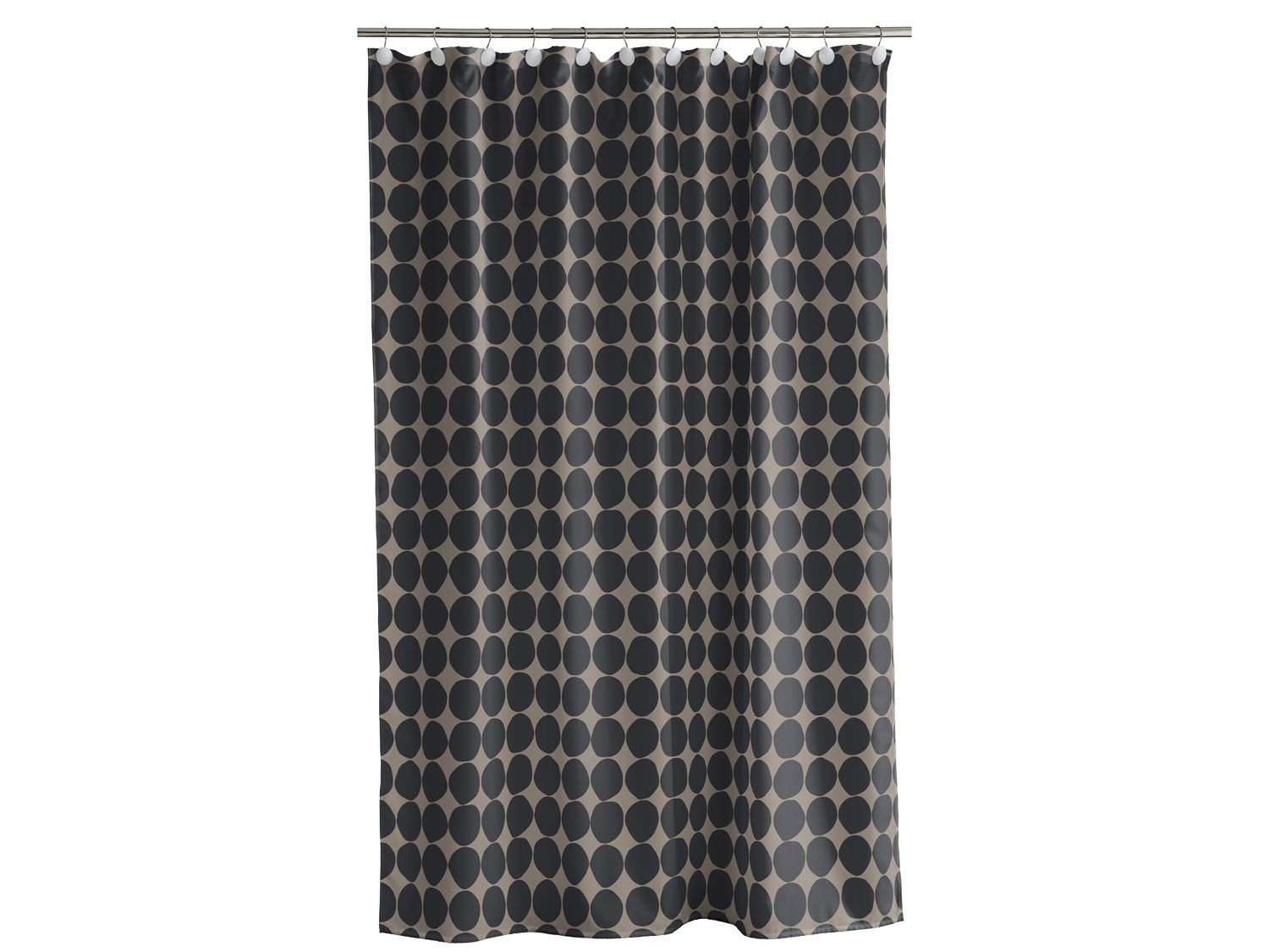 Södahl - Badeforhæng 180x220cm Bubbles Taupe