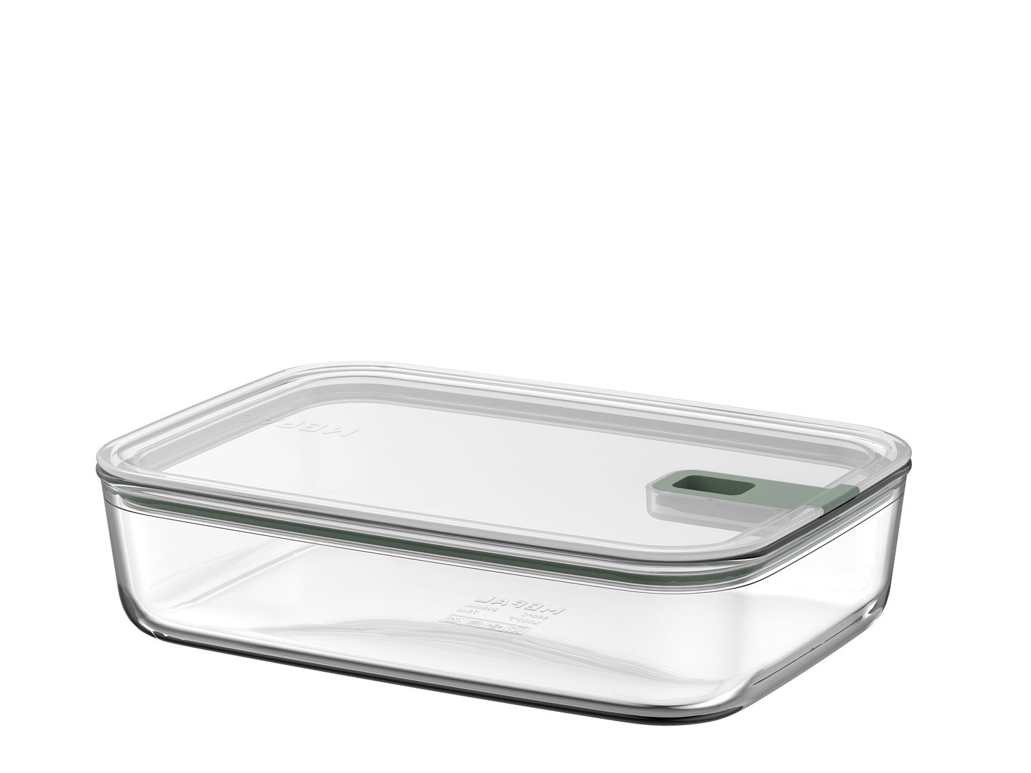 Mepal - EasyClip Husholdningsboks 2250 ml Nordic sage glas