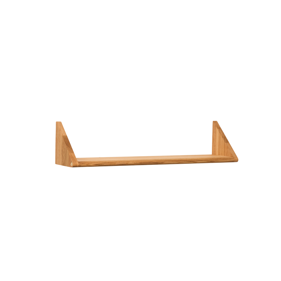 Andersen Furniture - Split Hylde - Natur, L60xD11,5xH13,3 cm - 100% Massiv Eg - Natur Olie