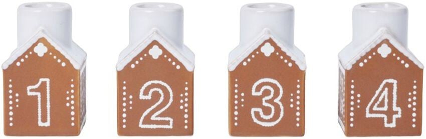 Kähler Gingerbread Adventsstage H7.5 brun