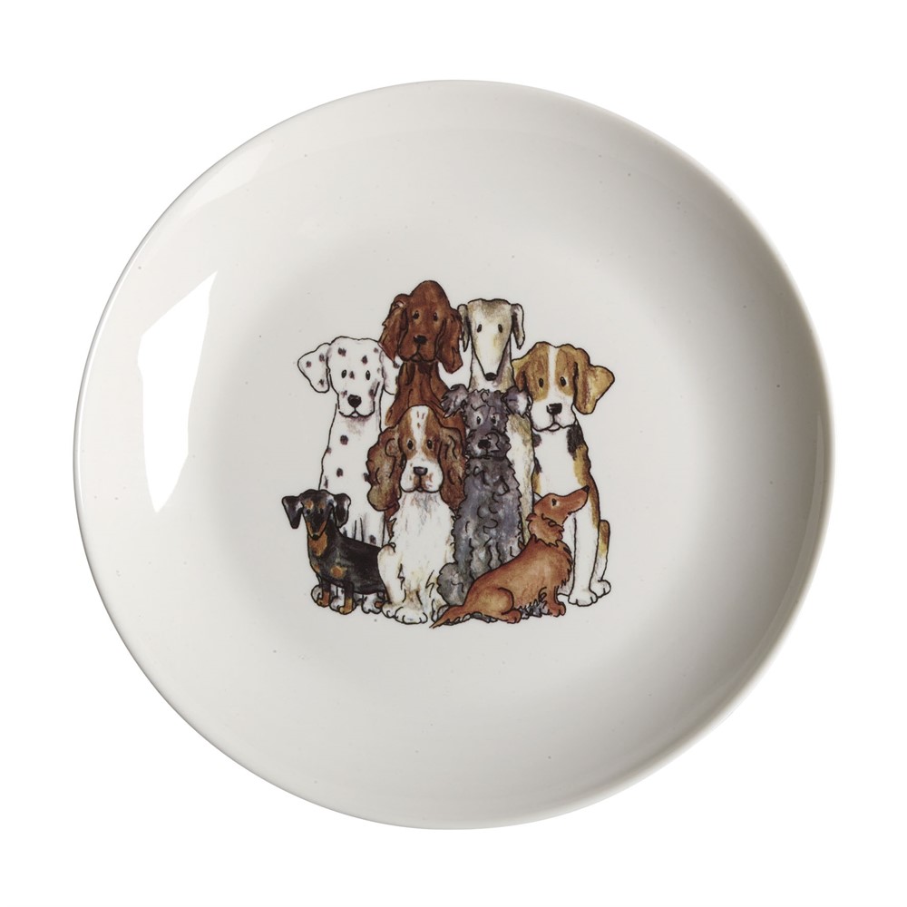 Nääsgränsgården - Plate Dog, Ø16,5cm