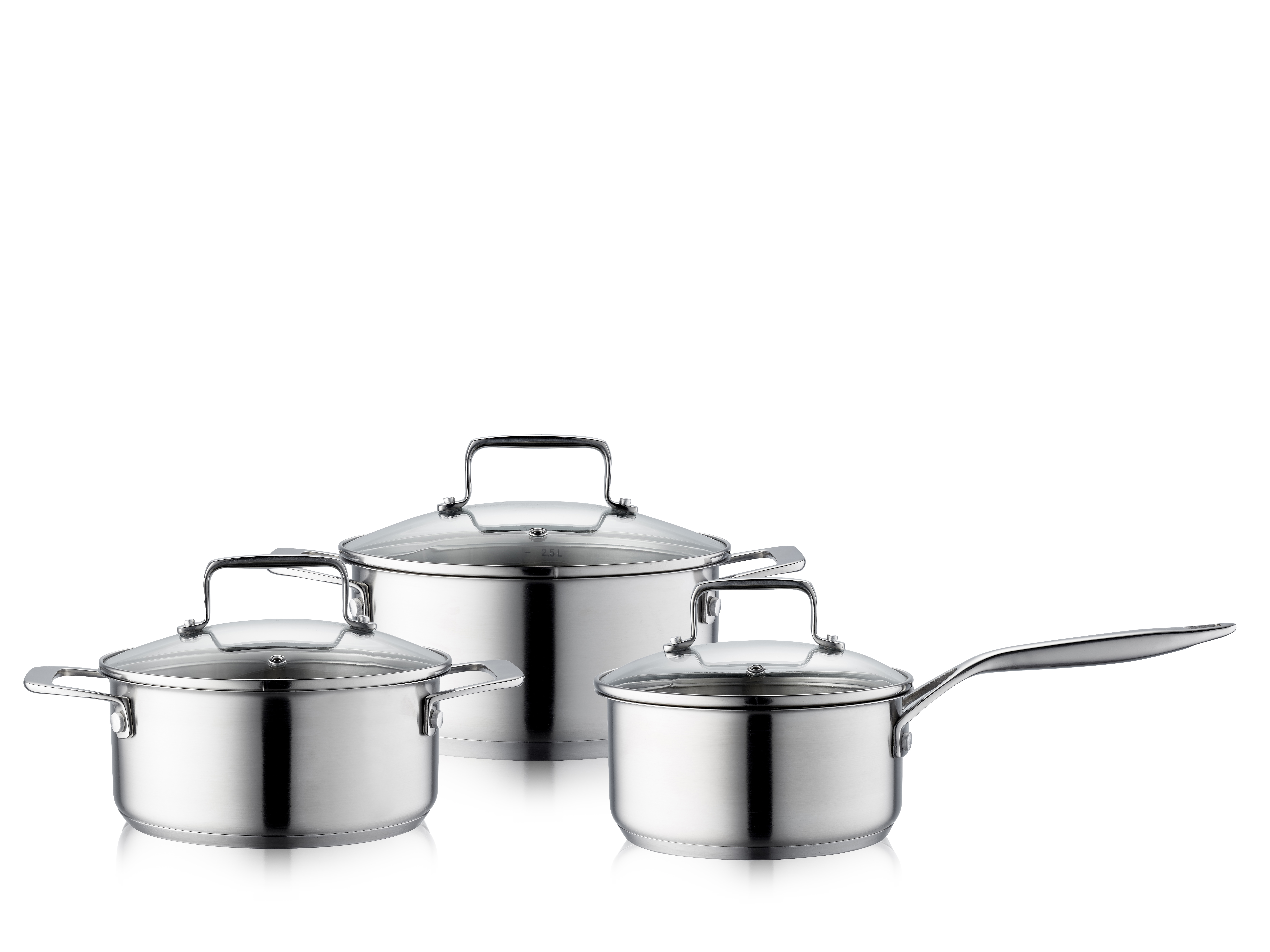 Grydesæt 79NORD 6 dele stål