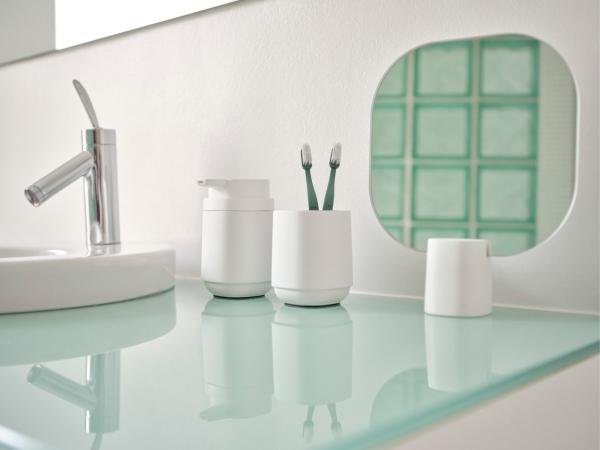 Zone Denmark Time Bordspejl 20 x 6 x 26,5 cm Hvid