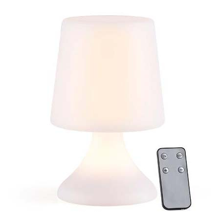 Villa Collection -  LED Loungelampe Dia. 15 x 22 cm Hvid