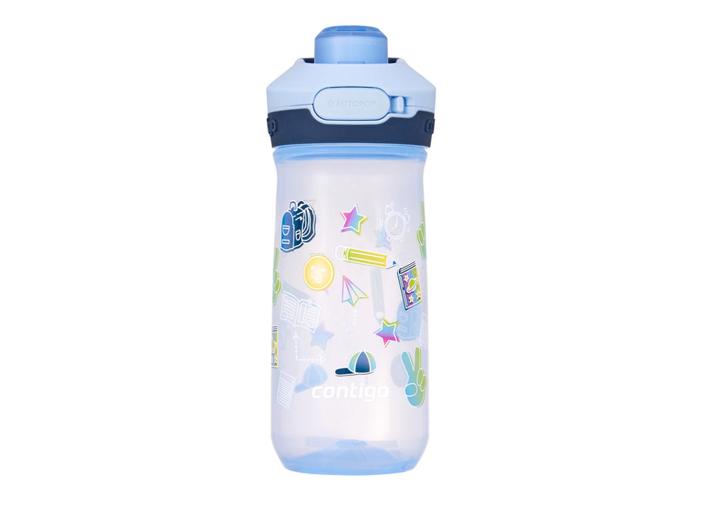 Contigo Jessie Periwinkle School Doodle, 420ml Contigo Jessie Periwinkle School Doodle, 420ml