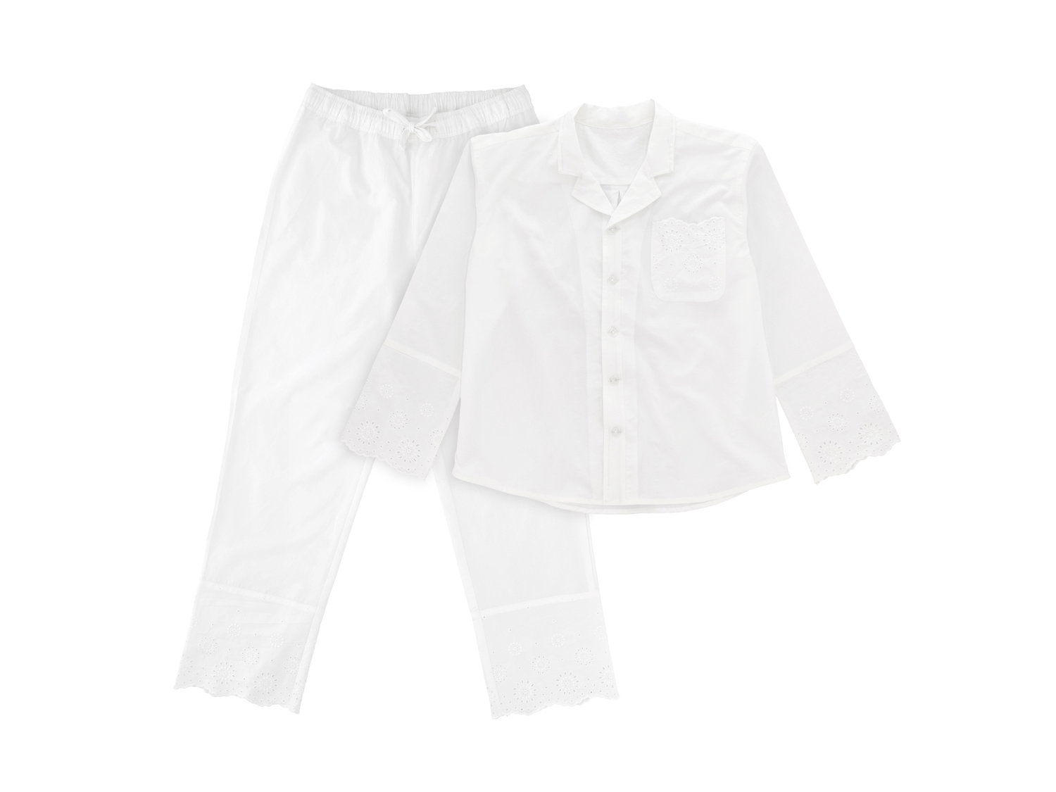 Södahl - Pyjamas S/M Weekend Stories Suite One Hvid