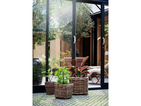 Villa Collection Ylm Planteskjuler kurv 2 stk. Natur