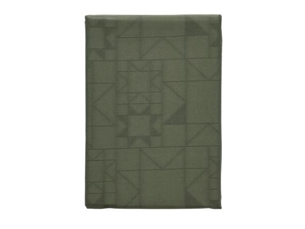 Juledug dia180 Star Damask Forest green