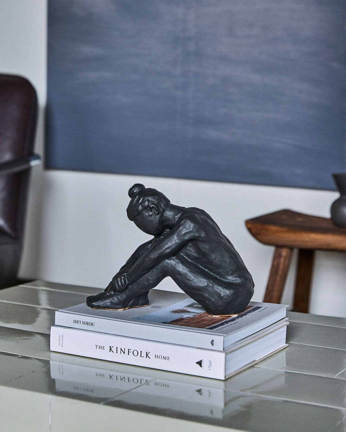 Dekoration / skulptur "HDForms" sort - House Doctor H: 19