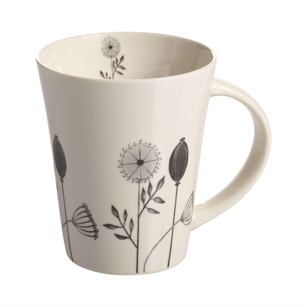 Nääsgränsgården - Mug Seed black H.11cm, 35cl