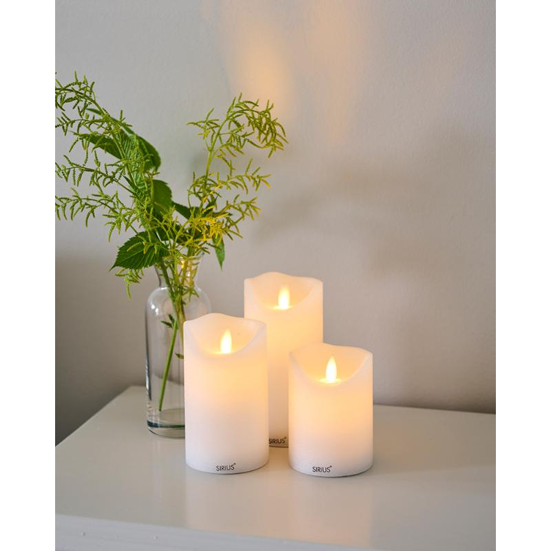 Sara Genopladelig LED lys 3 stk. sæt Sara Genopladelig LED lys 3 stk. sæt