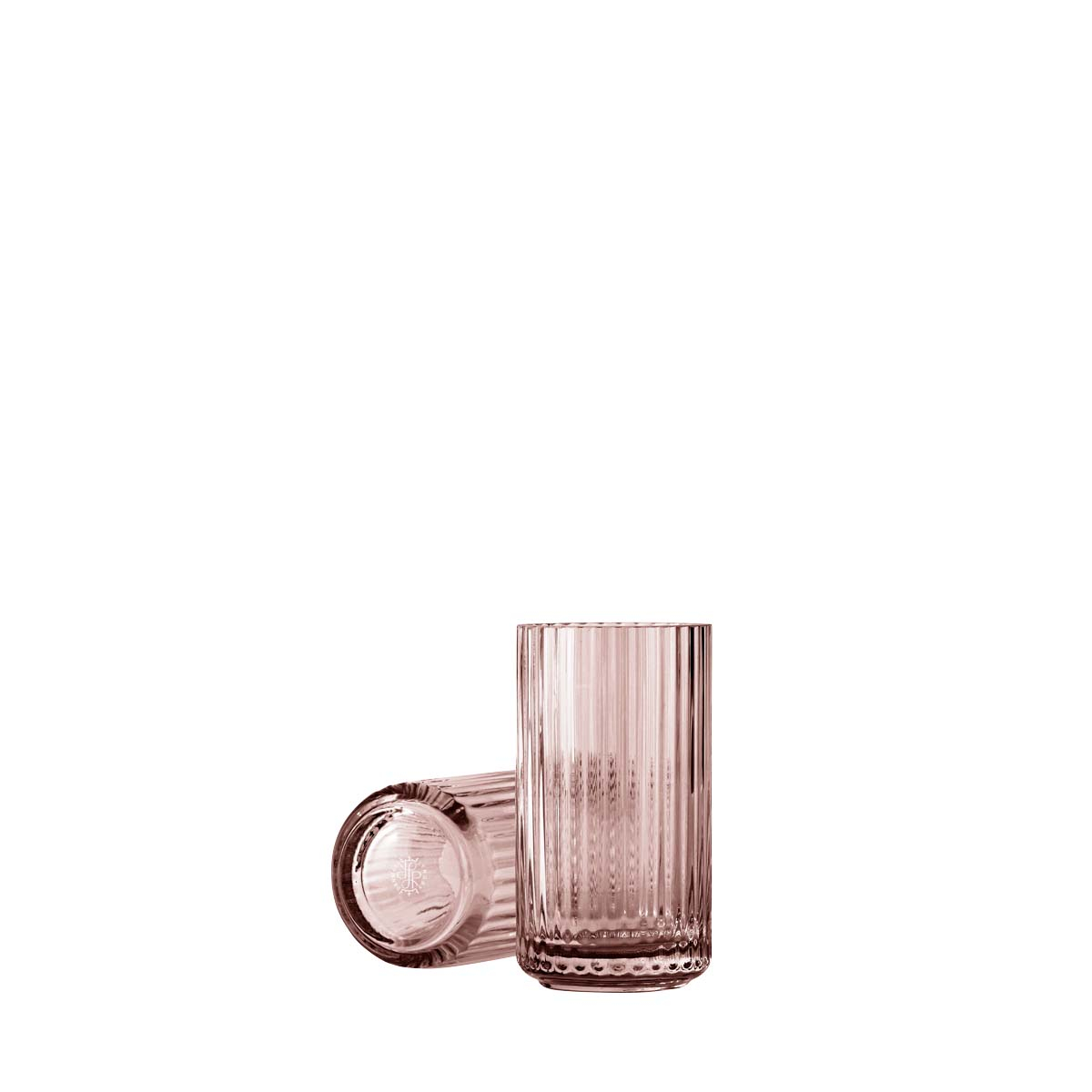 Billede af Lyngby Porcelæn - Lyngbyvase H15 burgundy mundblæst glas