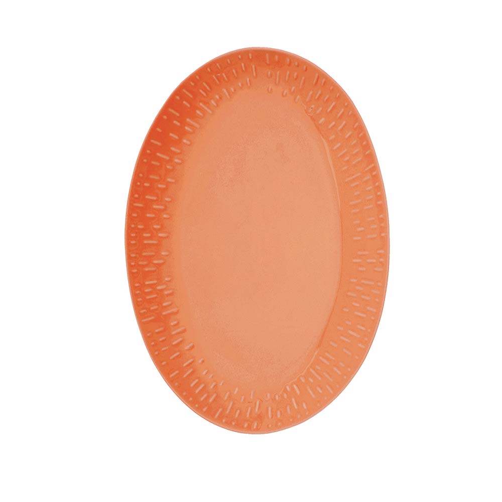 Aida Confetti - Serveringsfad - Porcelæn - Orange