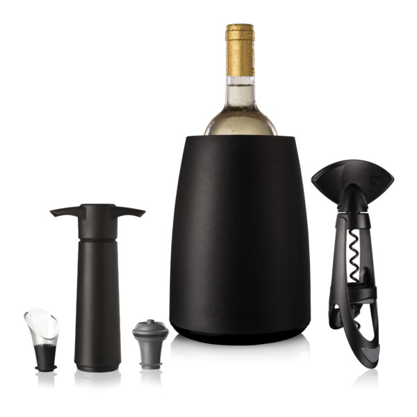 Vinsæt 5 Elegant Plus Vacuvin, Sort Vinsæt 5 Elegant Plus Vacuvin, Sort