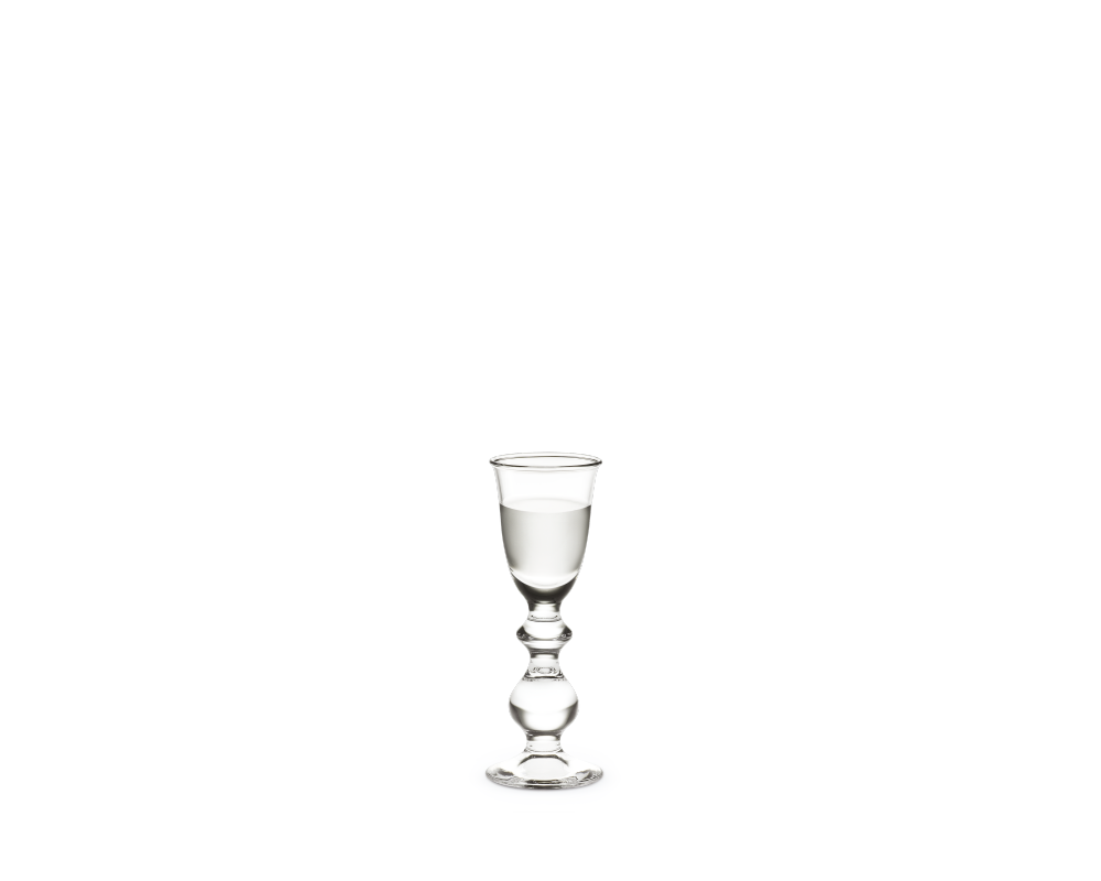 Holmegaard - Charlotte Amalie Snapseglas, klar, 4,0 cl