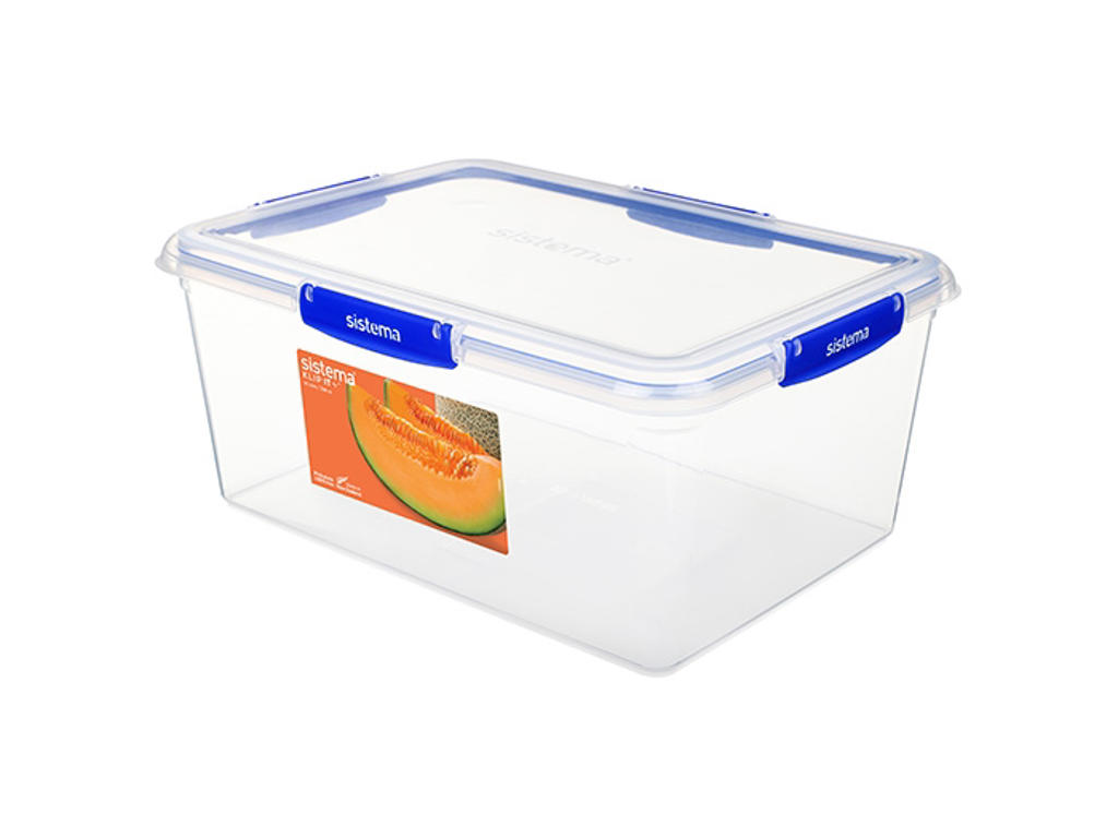 Sistema Madopbevaring - Klip It Plus - Rectangle - 10L - Blå