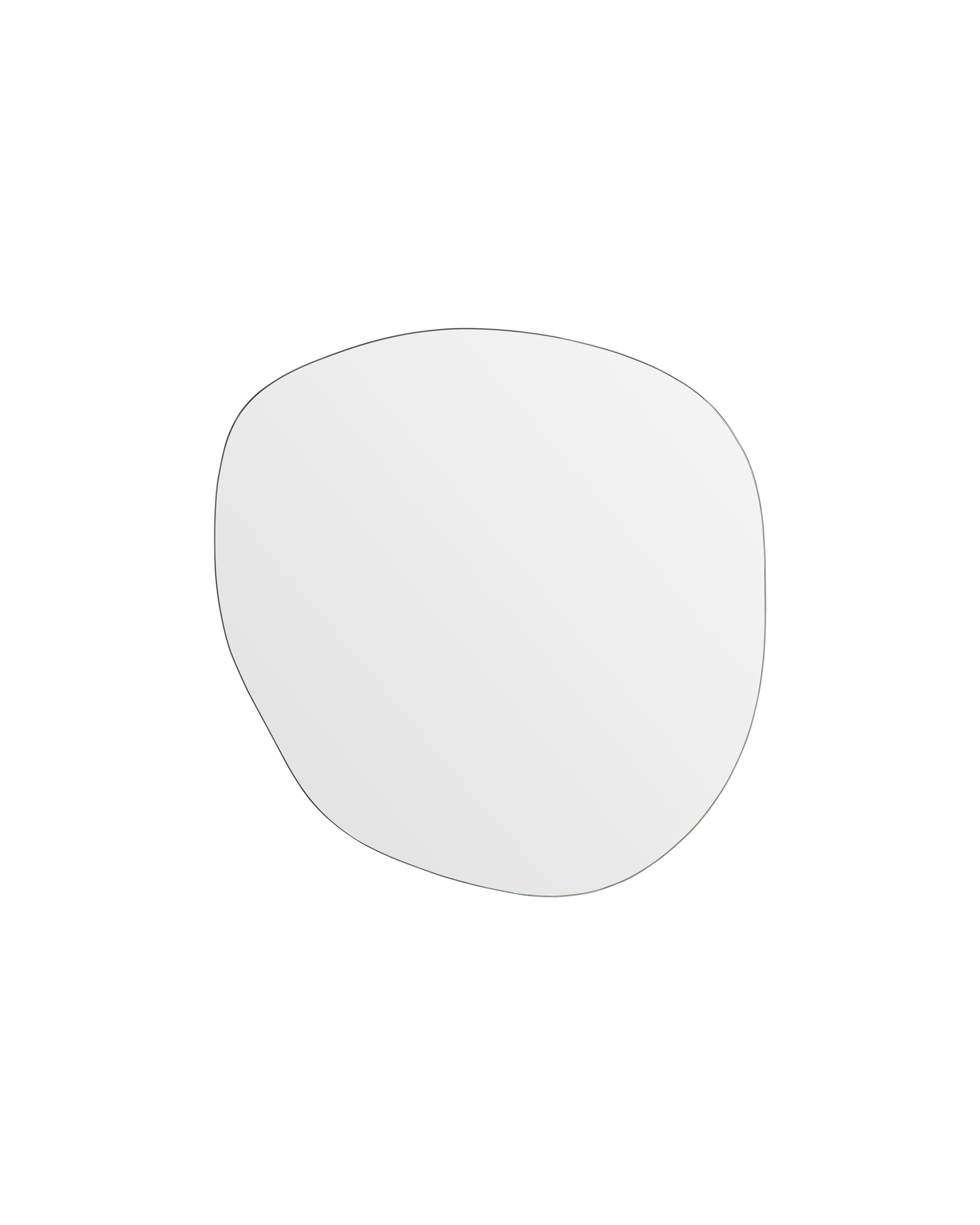 House Doctor - Spejl, Peme, Klar, H60 cm