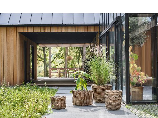 Villa Collection Ylm Planteskjuler kurv 2 stk. Natur