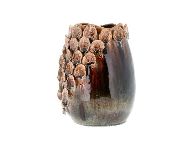 Villa Collection Aug Vase Dia. 25 x 29,5 cm Major Brown