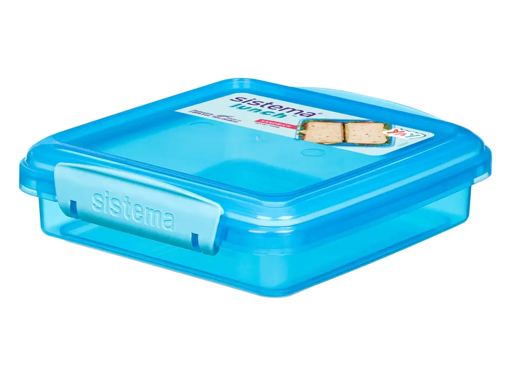 Sistema - Sandwich Box 450ml, Blå