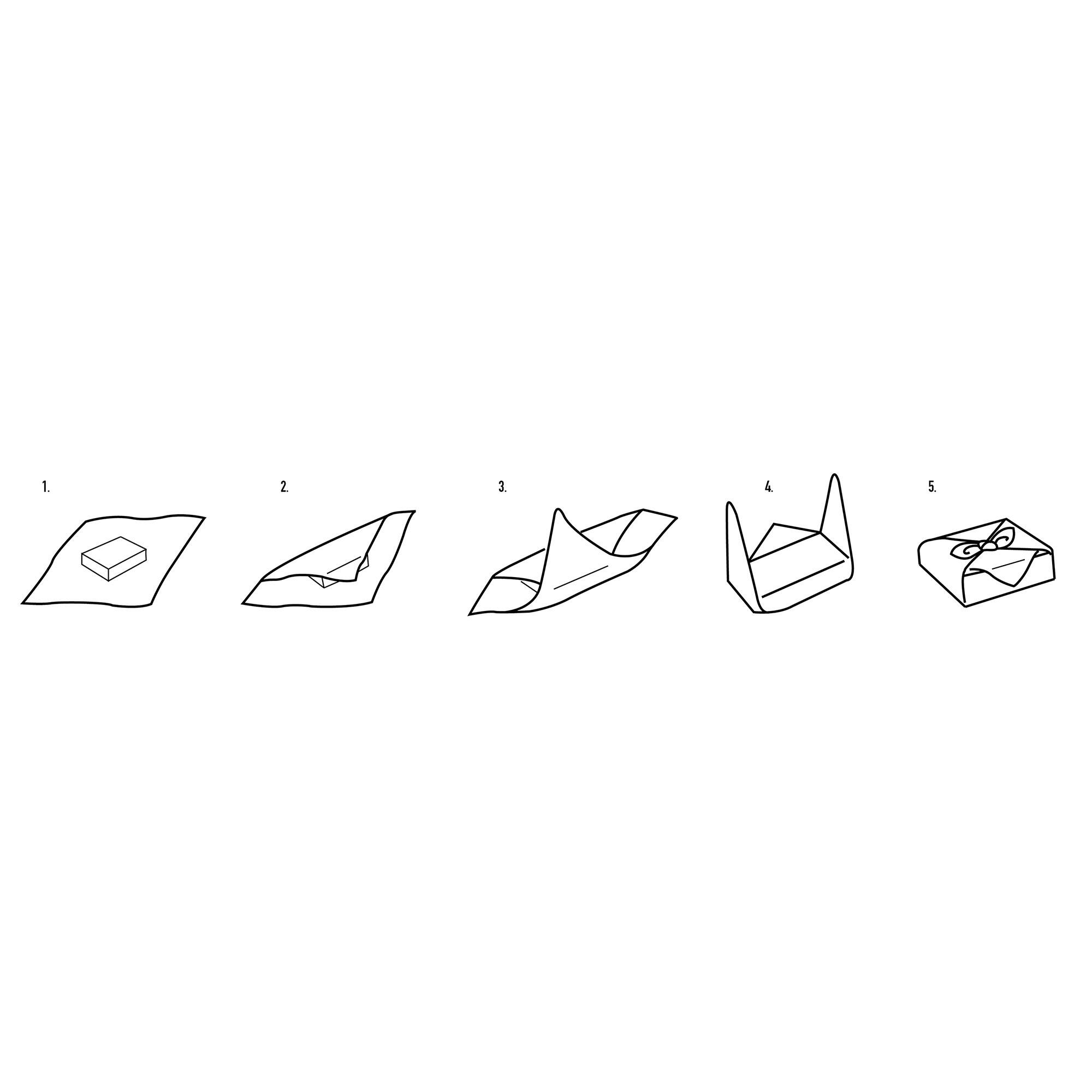 Gift wrapping Set - Blomst - Gaveindpakning