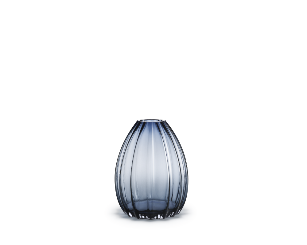 2Lip Vase, mørk blå, 34 cm