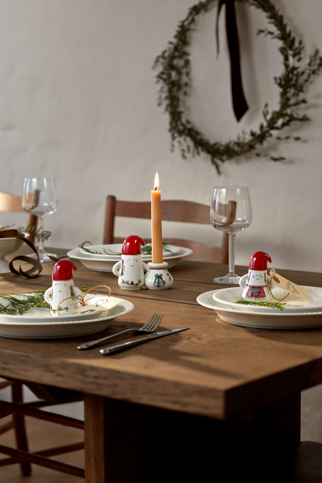 Hammershøi Christmas Nissemor Ø6 cm hvid