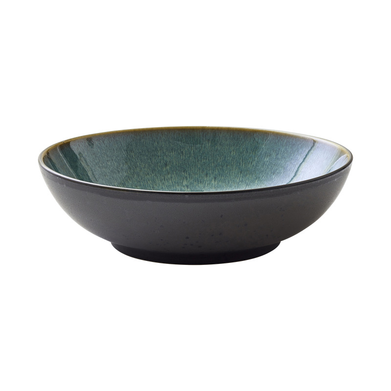 Christian Bitz - Salatskål 24cm sort/grøn BITZ billede