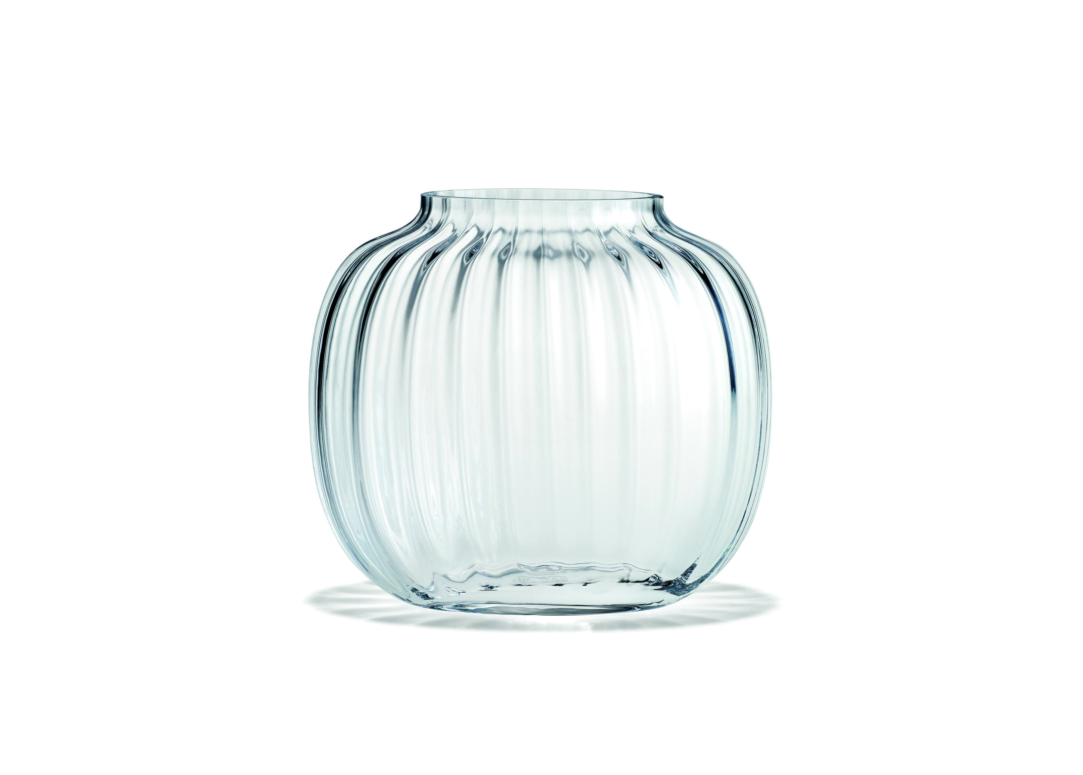 Primula Oval Vase, klar, 17,5 cm