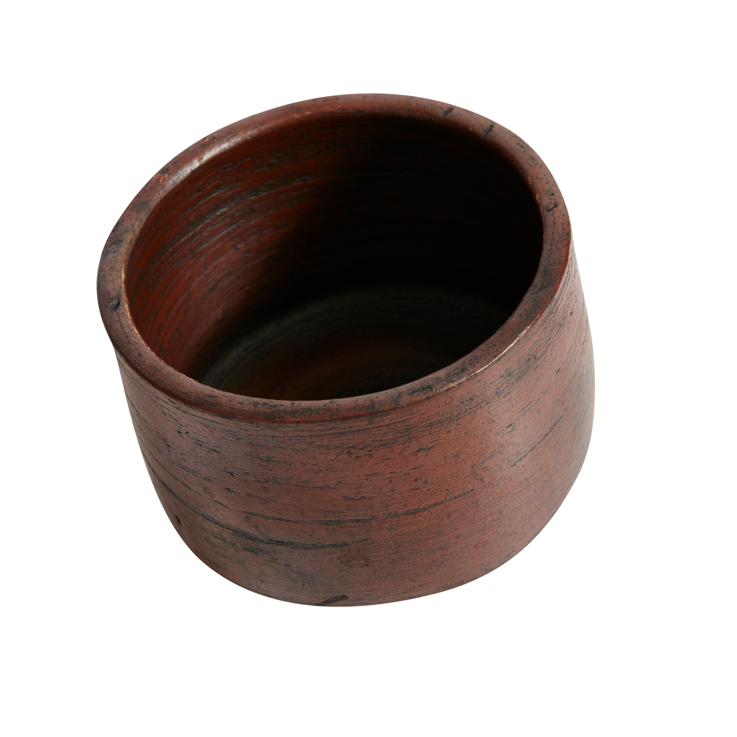 Muubs - Hazel Dip It Skål - Brun/Sort, Ø7xH5,5 cm - Terrakotta - Brun/Sort