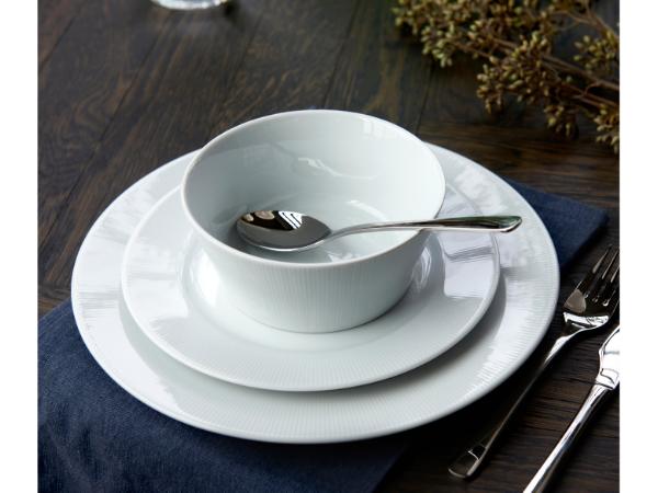 Pillivuyt Eventail Skål Dia 15 cm Hvid