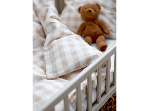 Södahl Juniorseng 100x140 Gingham Beige*