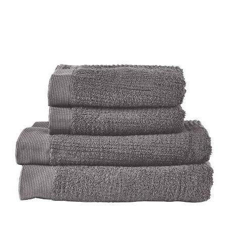 ZONE Denmark - Zone Classic Håndklæde 4 stk. Grå billede