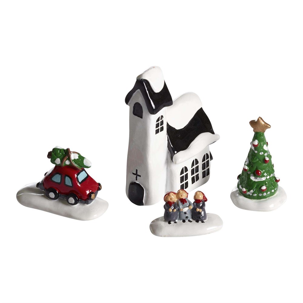 Nääsgränsgården - Winter church, 4-dele H.1,5-8cm