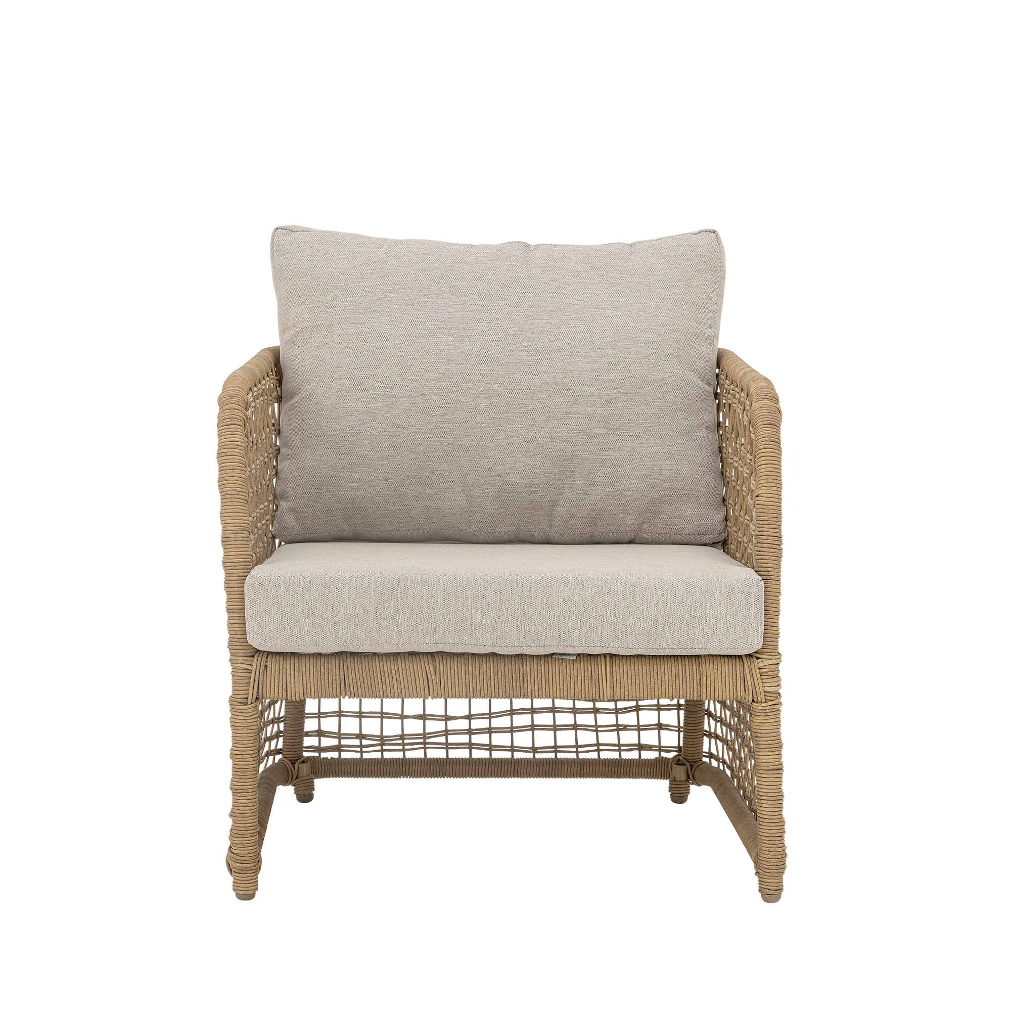 Bloomingville - Penzano Loungestol, Natur, Polyrattan, L75xH70xW72 cm