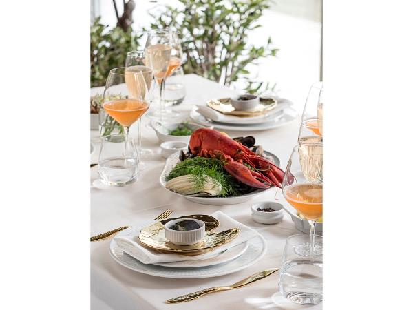 Gense Nobel Gold Fiskegaffel 18,8 cm Blank forgyldt Gense Nobel Gold Fiskegaffel 18,8 cm Blank forgyldt