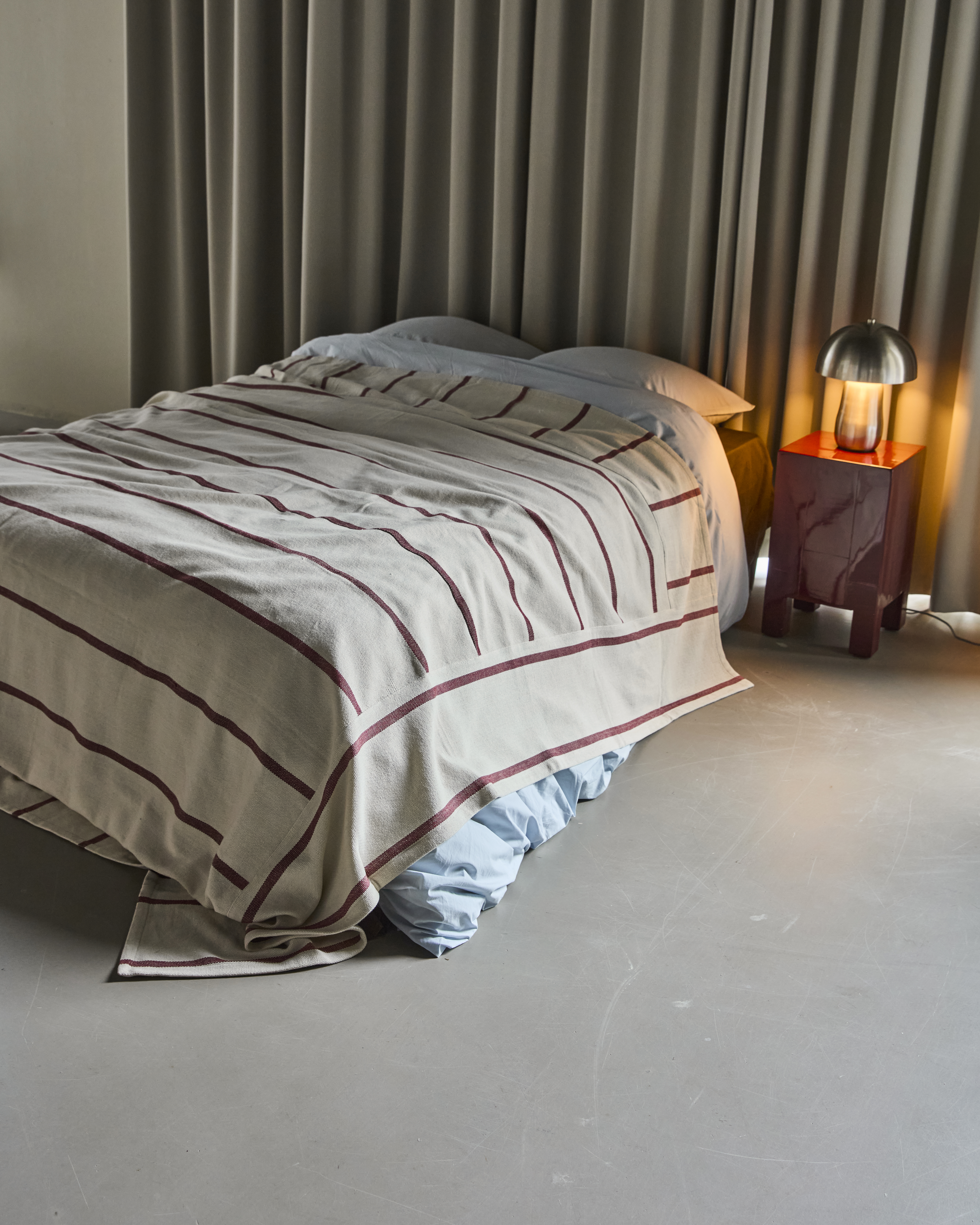 Sengetæppe, Nula, Råhvid, [Empty]