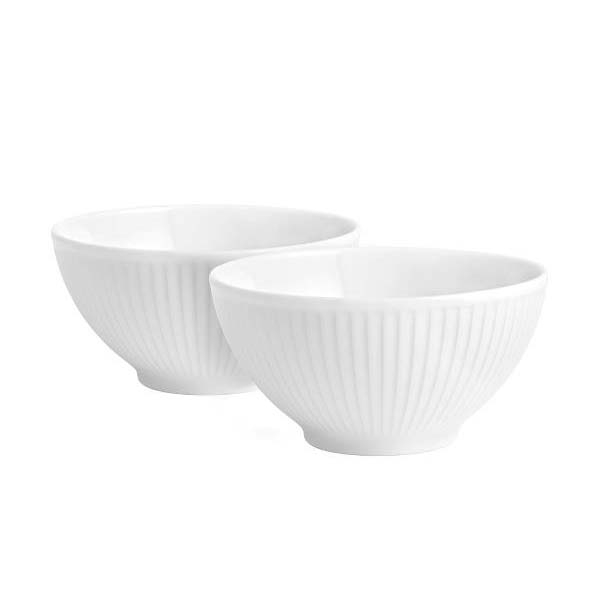 Pillivuyt Plissé Skål Dia 14 cm 50 cl 2 stk. Hvid* Pillivuyt Plissé Skål Dia 14 cm 50 cl 2 stk. Hvid*